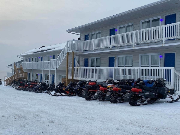 Winter vacation in Percé