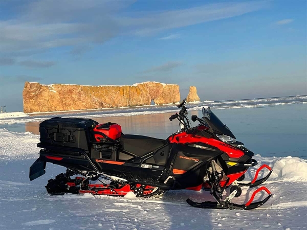 Winter vacation in Percé